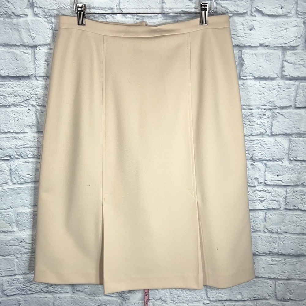 Vintage Givenchy Sport Skirt | color tan | size 16 - Picture 6 of 14